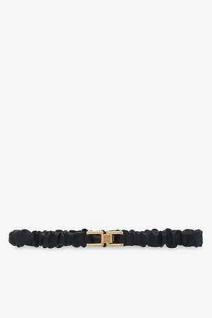 IRO Ajana Logo-buckle Elasticated Leather Belt