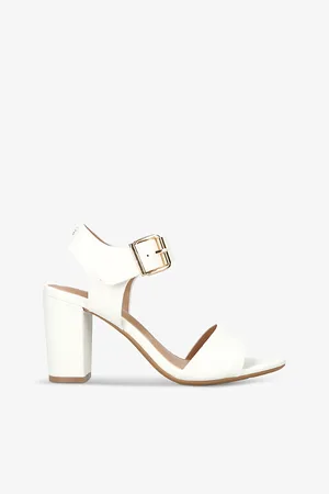 Kurt Geiger Sutton Lizard-embossed Faux-leather Sandals