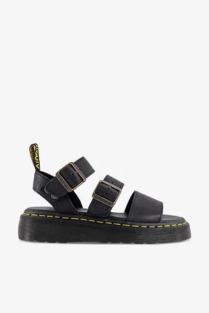 Dr. Martens Gryphon Quad Strap-embellished Platform Leather Sandals