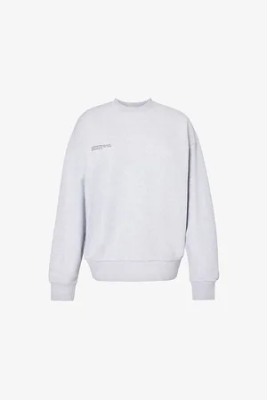 The Pangaia Text-print Organic-cotton-and Seaweed-blend Sweatshirt