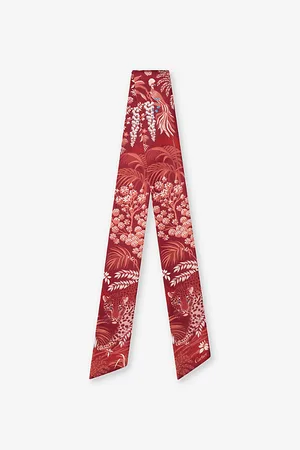 Cartier Panthère De Graphic-print Silk-twill Scarf