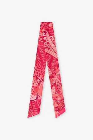 Cartier Panthère De Graphic-print Silk-twill Scarf
