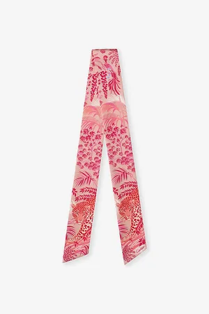 Cartier Panthère De Graphic-print Silk-twill Scarf