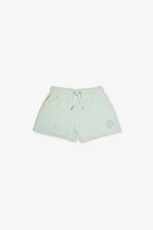 Juicy Couture Contrast-stripe Brand-embroidered Cotton-blend Shorts 7-16 Years