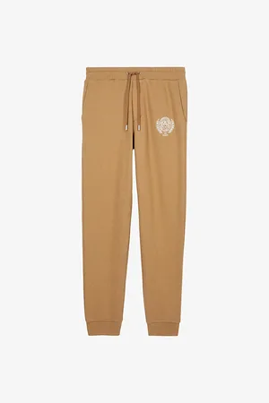 The Kooples Graphic-print Relaxed-fit Cotton-jersey Jogging Bottoms