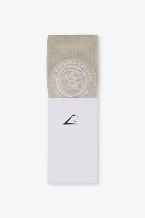 GymShark Legacy Crew Pack of Two Cotton-blend Socks