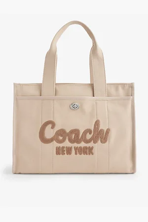 Coach Cargo 42 Logo-embroidered Canvas Tote Bag