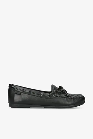 Kurt Geiger Eagle-embellished Leather Moccasins