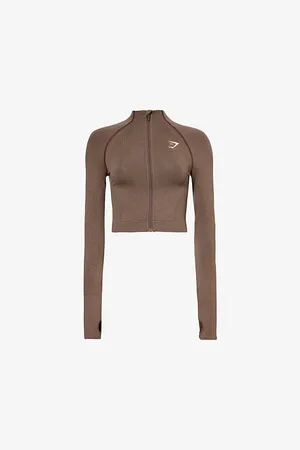 GymShark Vital Seamless 2.0 Stretch-jersey Zipped Jacket