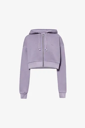 GymShark Everywear Comfort Brand-print Cotton-jersey Hoody