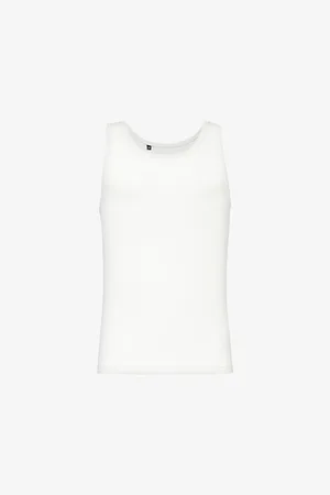 GymShark Everywear Comfort Ribbed Stretch-cotton Top