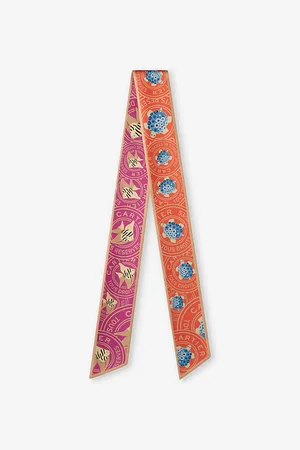 Cartier Characters Silk-twill Scarf