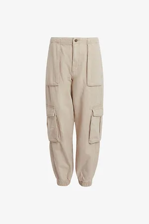 AllSaints Frieda Tapered-leg High-rise Denim Trousers