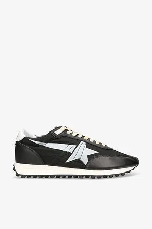 Golden Goose Marathon Runner Leather and Mesh Low-top Trainers