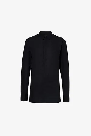 Givenchy 4g Logo-embroidered Slim-fit Cotton-poplin Shirt