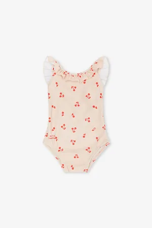 Liewood Kalie Cherry-print Stretch-recycled-polyester Swimsuit 9 Months-5 Years