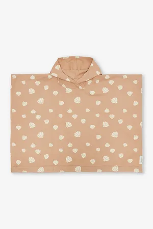 Liewood Roomie Shell-print Organic-cotton Poncho 5-6 Years