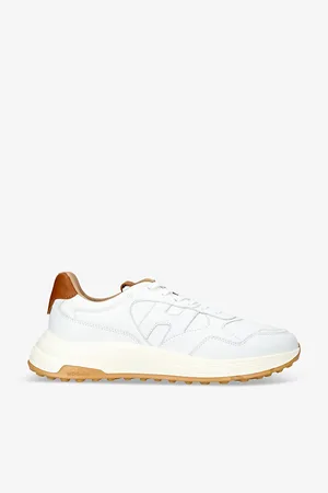 Hogan Hyperlight Branded Leather Low-top Trainers