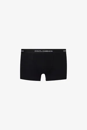 Dolce & Gabbana Logo-waistband Cotton-jersey Boxers