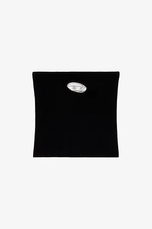Diesel M-calrksvillex Logo-plaque Strapless Knitted Top