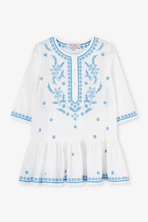 FrenchTrotters Embroidered Cotton Kaftan 2-11 Years