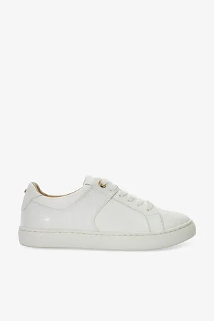 Dune Elodic Faux-leather Low-top Trainers