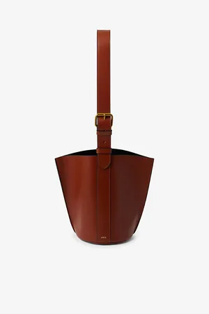 Soeur Saudade Logo-embossed Leather Shoulder Bag