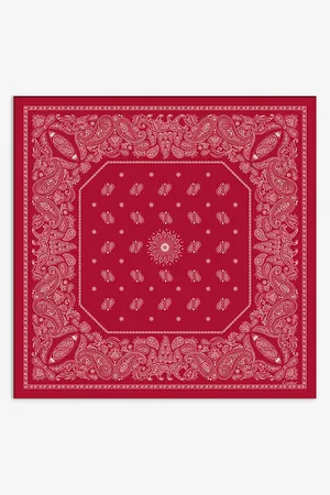 Cartier Double C De Paisley-print Silk-twill Scarf