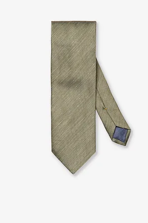 Eton Solid Silk-blend Tie