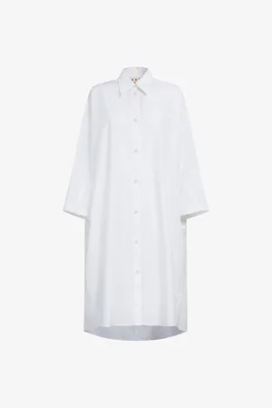 Marni Oversized Cotton Midi Dress