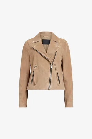 Leather Jackets in the color Brown for women Shop your favorite