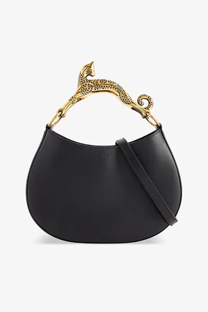 Lanvin Cat Leather Top-handle Bag