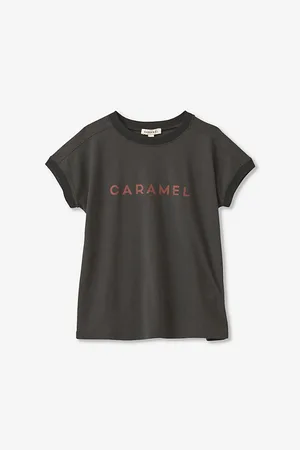 Caramel Cress Logo-print Cotton-blend T-shirt