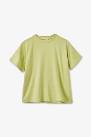 Caramel Ahipa Crewneck Cotton-blend T-shirt 3-12 Years