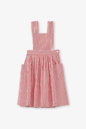 Caramel Peppermint Cotton Dress 3 Years - 12