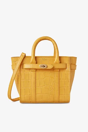 MULBERRY Zipped Bayswater Micro Leather Cross-body Bag