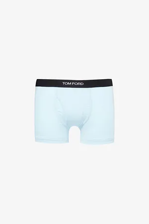 Tom Ford Logo-waistband Stretch-cotton Boxers