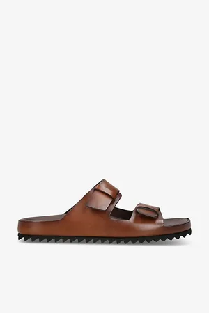 Officine creative Agora Two-strap Leather Sandals