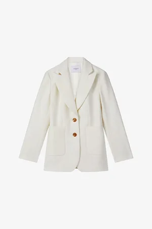 LK Bennett Mariner Single-breasted Wool Jacket
