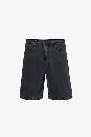 Carhartt Landon Brand-appliqué Denim Shorts