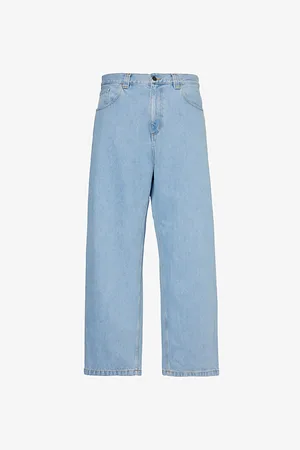 Carhartt Brandon Logo-patch Wide-leg Jeans