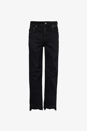 Represent R2 Raw-hem Straight-leg Jeans