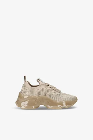 Steve Madden Jmiss Crystal-embellished Mesh Trainers 7-9 Years