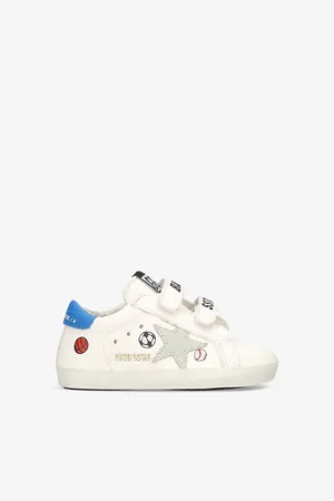 Golden Goose Baby School Graphic-print Leather Low-top Trainers 0-12 Months