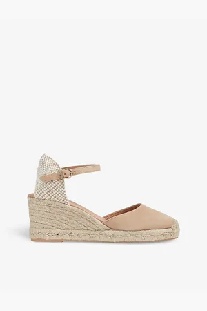 LK Bennett Marissa Wedge-heel Suede Espadrilles