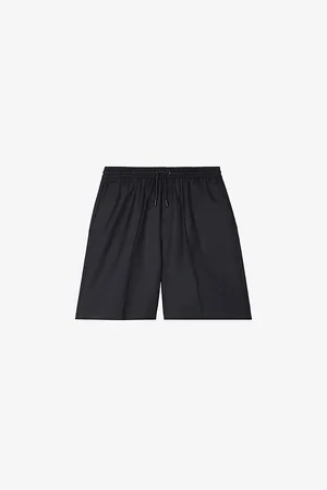 The Kooples Drawstring-waist Relaxed-fit Wool Shorts