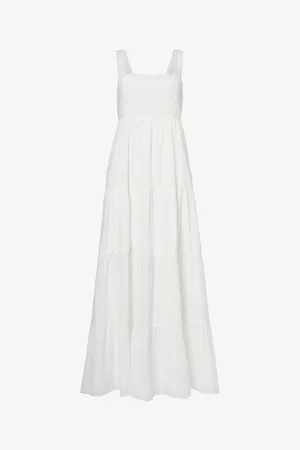 Paige Ginseng Tiered Cotton Maxi Dress