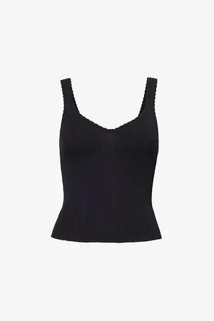 Paige Odile Ribbed Knitted Top