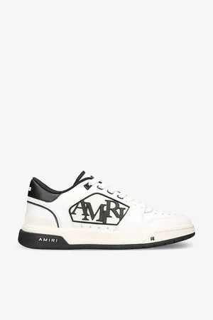 AMIRI Classic Logo-embellished Leather Low-top Trainers