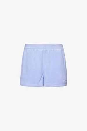 Juicy Couture Perry Split-hem High-rise Bamboo-blend Shorts